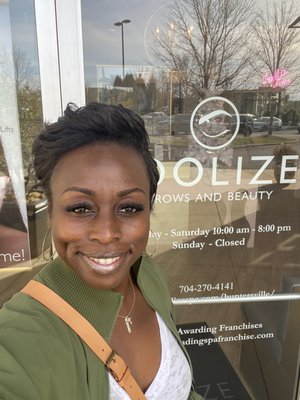 Happy Customer from Idolize Brows Huntersville