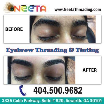 Eyebrow Threading & Tinting