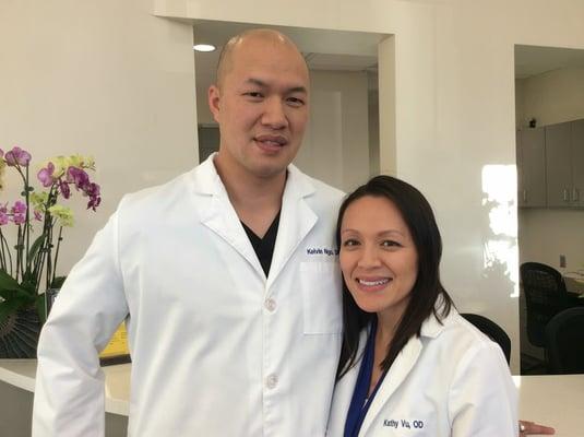 Dr. Kathy Vu and Kelvin Ngo, DMD