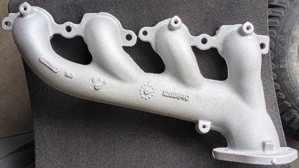 Exhaust Manifold outer side