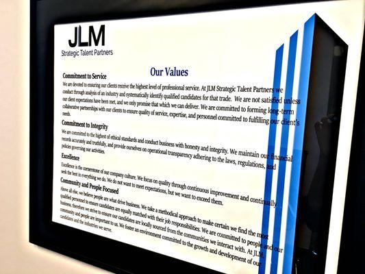 JLM Strategic Vision Statement