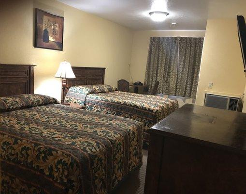 Newly remodeled rooms