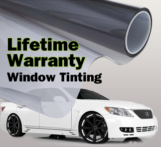 We offer no hassle life-time warranty on all of our tinting services.  We stand behind what we do and the services we offer.