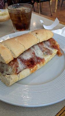 Mmmmmm meatball hoagie