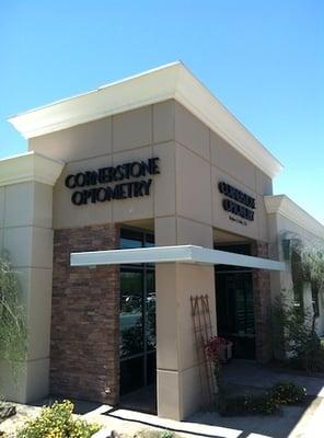 At Cornerstone Optometry, your vision is our focus.