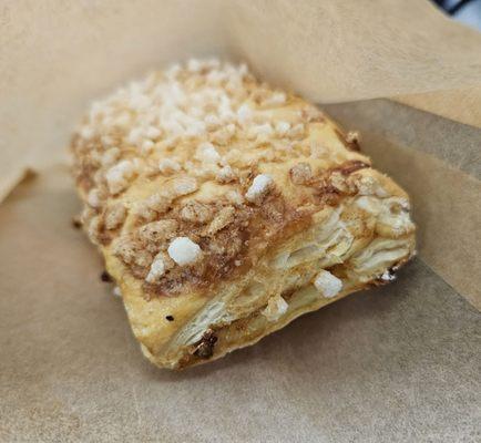 Apple Turnover - very good with the crunchy topping