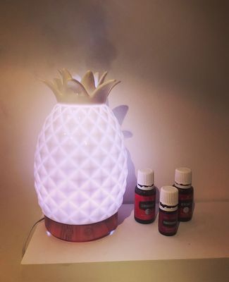 Top quality Essential oils are diffused during the session