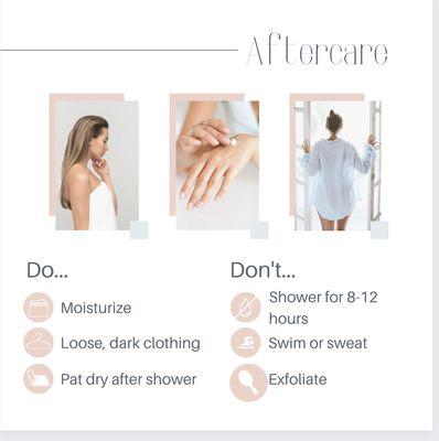 How to care for your airbrush tan