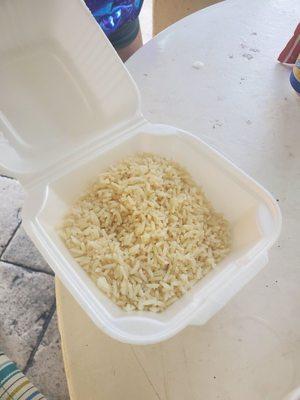 Instant rice.