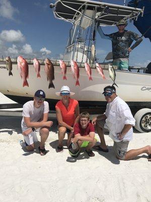 A must in Grayton Beach-Great fishing with Captain Tyler