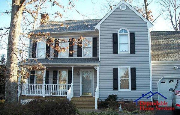 James Hardie siding installation