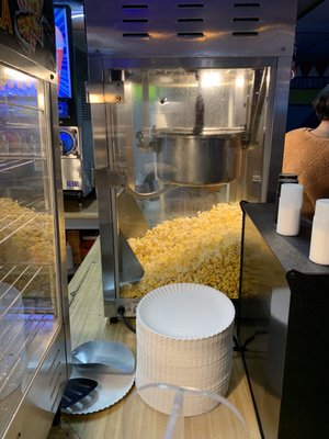 Stale popcorn