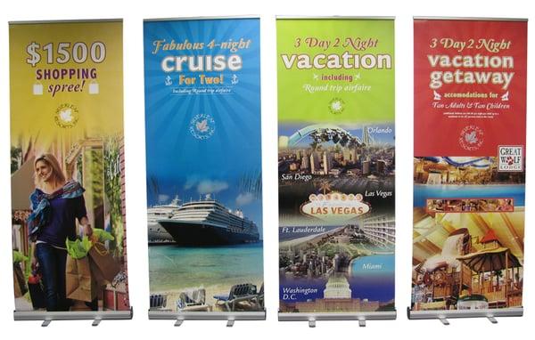 Design & Production for Banner Stands