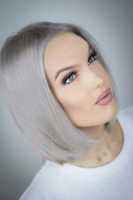 Silver hair by Perla Marleny