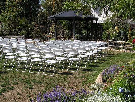 Our Gazebo is ready for your wedding day!