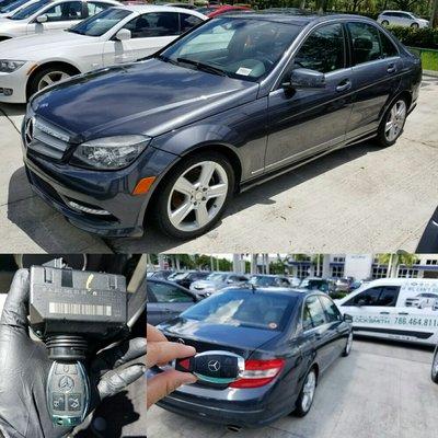 Lost key replacement 2012 Mercedes Benz C300