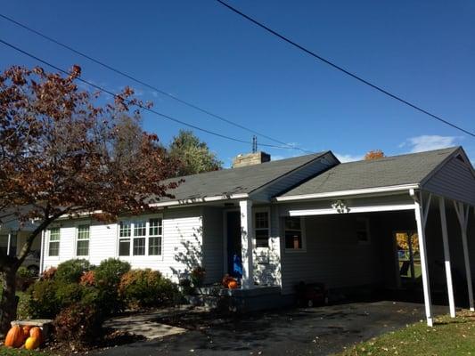 Before- 3 Tab asphalt shingles with a couple of leaks