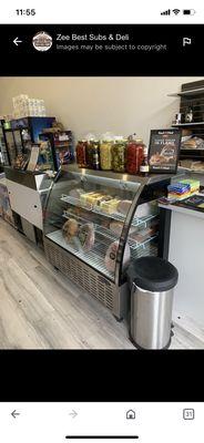 Boars head deli case