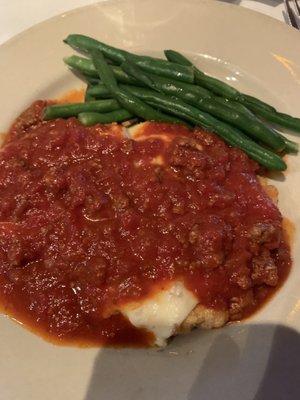 Chicken parmigiana