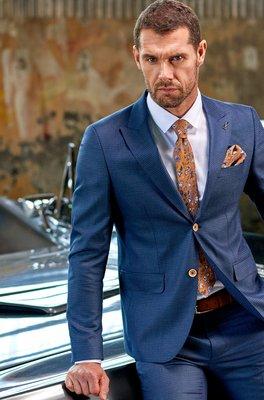 Custom Suits with attention to details.