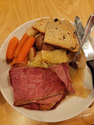 St. Patrick's Cornbeef Special