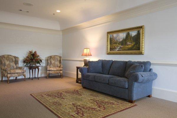 Our crematory family room.