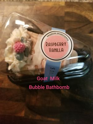 Goat Milk Bubble Bath and Bath Bomb