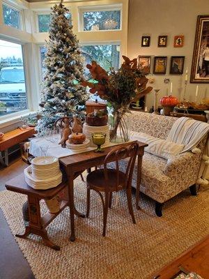 Tiptoe into the holidays with us 
Create a cozy nest any time of year!