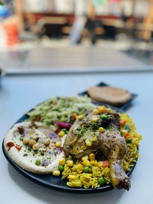 Chicken Shawerma plate