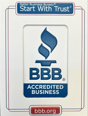 Accredited by Better Business Bureau