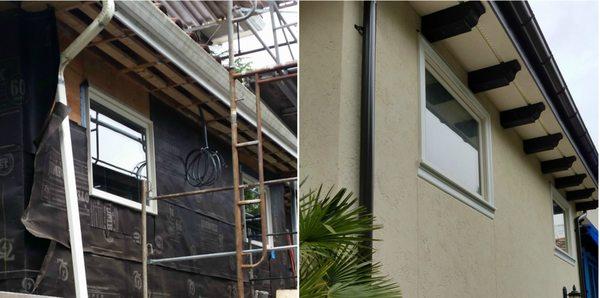 Before & After Stucco