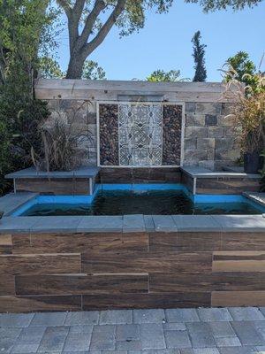 Beautiful outdoor water features for your back yard.