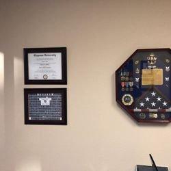 military shadow box. Veteran owned