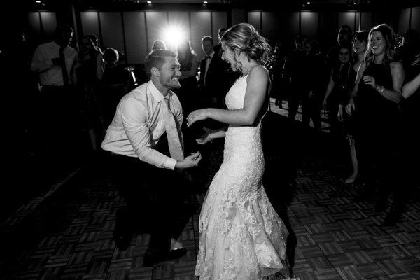 Dance party at Renaissance Downtown Toledo Hotel.