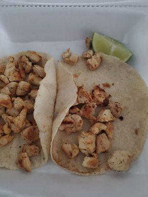 Chicken tacos