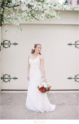 My wedding dress that Eduardo brought in nearly 2 sizes.