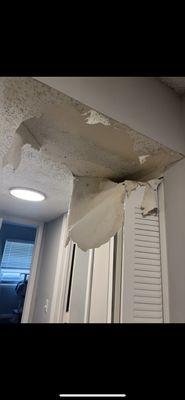 Fallen ceiling