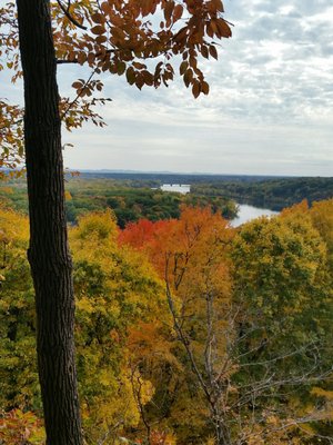 CT River from the mountain.