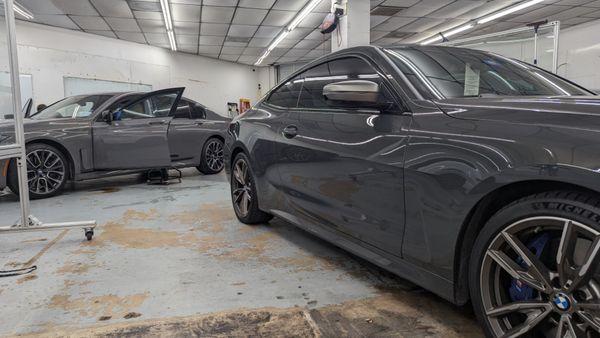 A couple of BMWs getting the Xpel treatment!