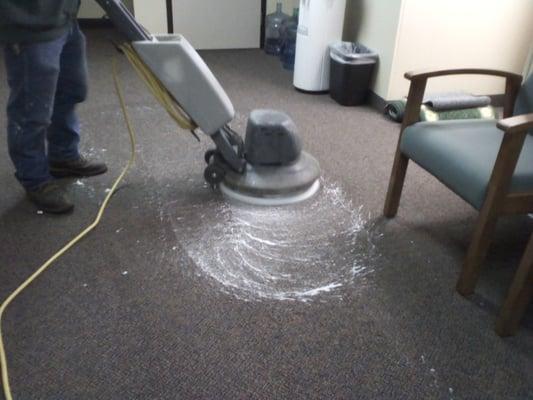 We'll shampoo your carpet for FREE annually up to 3000 sq ft. with a service agreement plan 3 days per week or more...