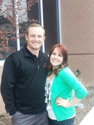 Congratulations to Braden and Ryanne on the purchase of their new home.  