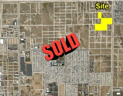 11.22 Acres Challenger Way in Lancaster, CA Sold!