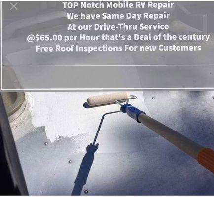 Free Roof Inspection Same Day Drive-thru Service