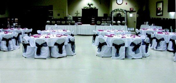 Our banquet hall in Quakertown, PA