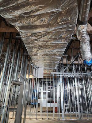 Ductwork installation