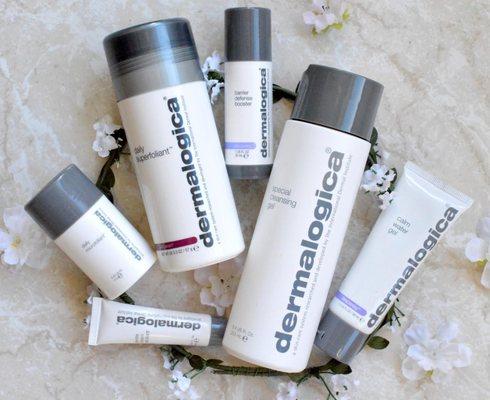 We sell a full portfolio of Dermalogica Products. Call today to hear about our discounts!