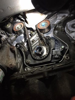 Timing belt/ water pump replacement on 2014 Acura MDX