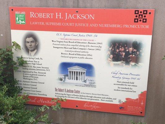 Information about Robert H Jackson