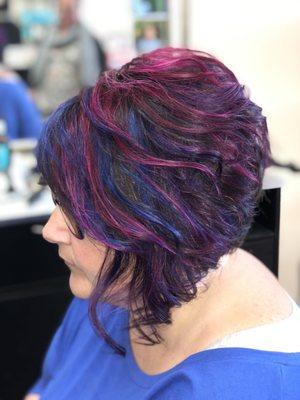 Joico Intensity Colors. Hair by: Karena