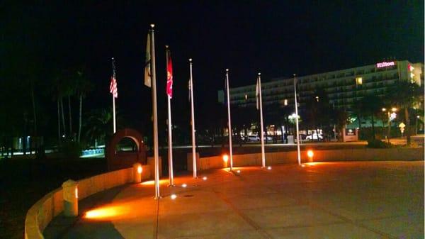 Veterans Flag Park 
 Lighting Project